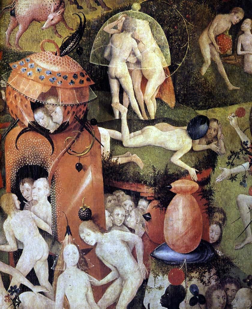 Hieronymous Bosch, detail from Garden of Earthly Delights center panel