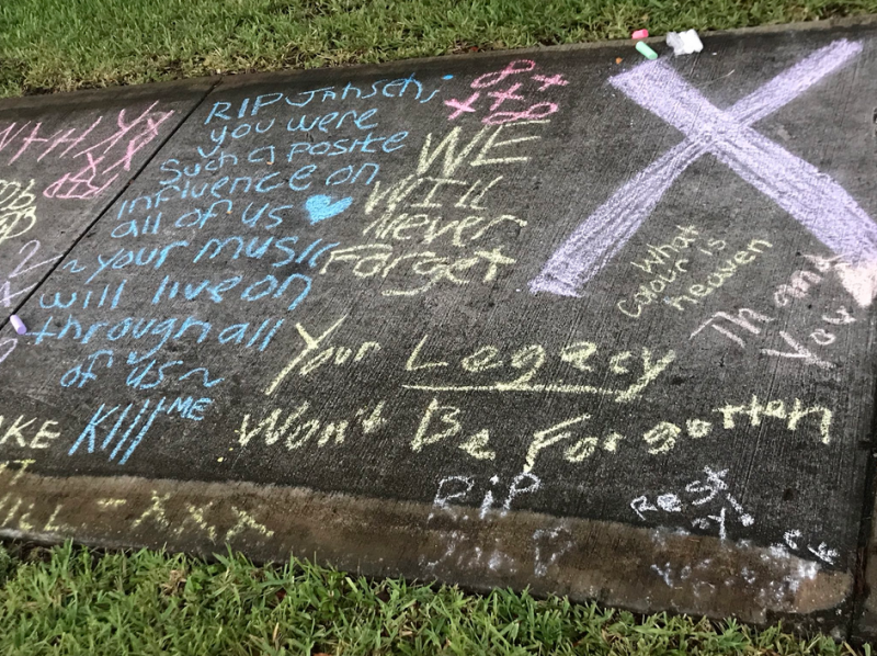 Image from the XXXTentaction's memorial. 20 June 2018. Samuel Kenwright. CCA-SA 2.0 G